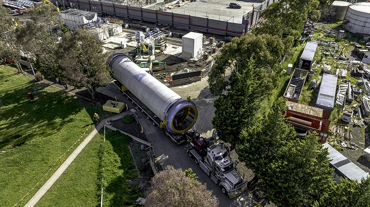 Drum Pulper reversing on truck