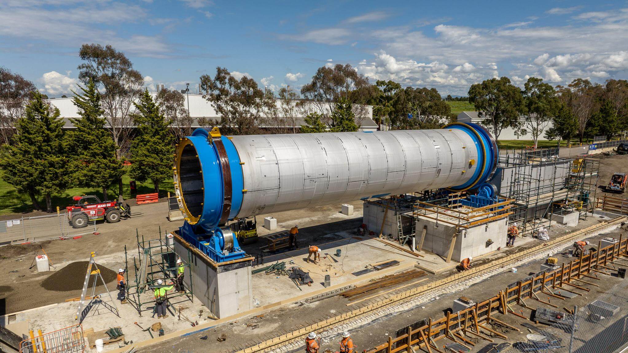 Drum pulper construction