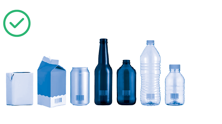 Eligible containers