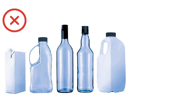 Ineligible containers