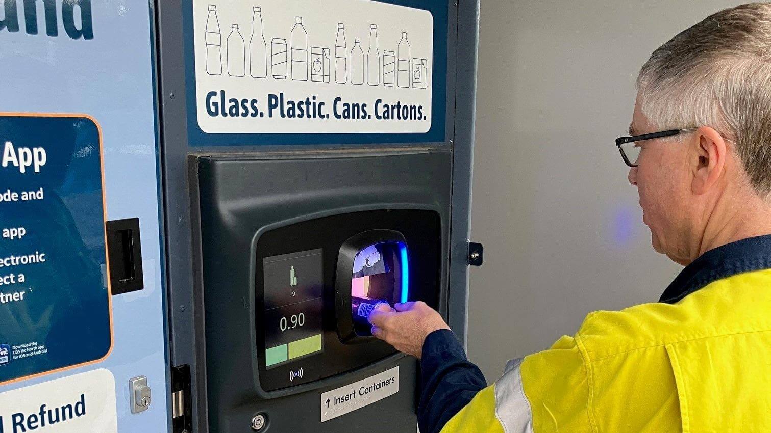 CDS reverse vending machine