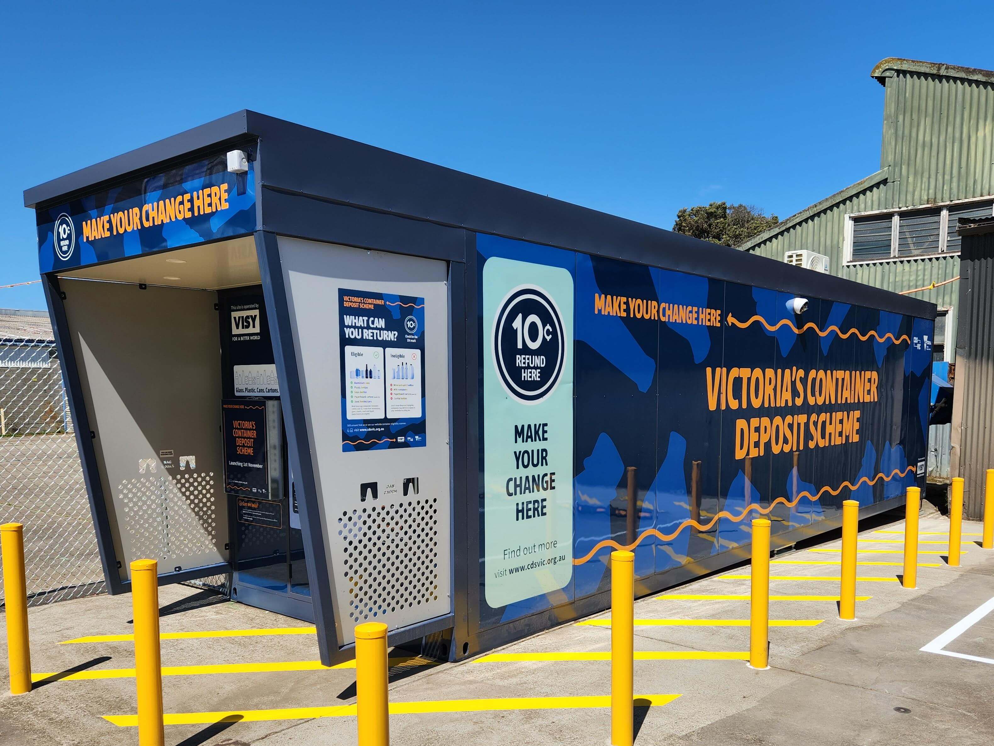 CDS Vic RVM machine