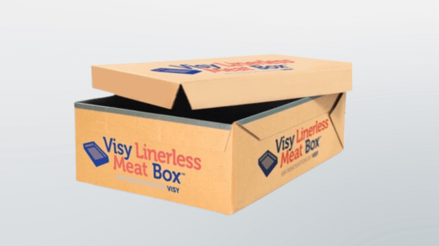 Linerless meat box 