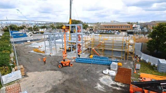 Gibson Island construction