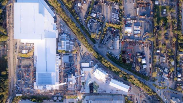 Aerial view of Yatala super site in March 2026.