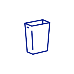 Floor desk boxes - small