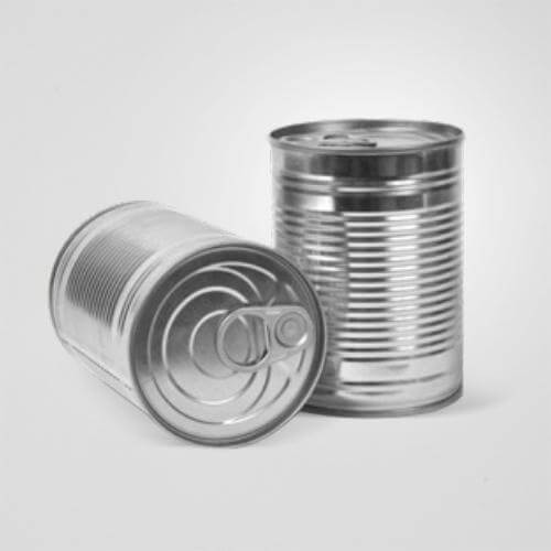 3 Piece Necked In Food Can