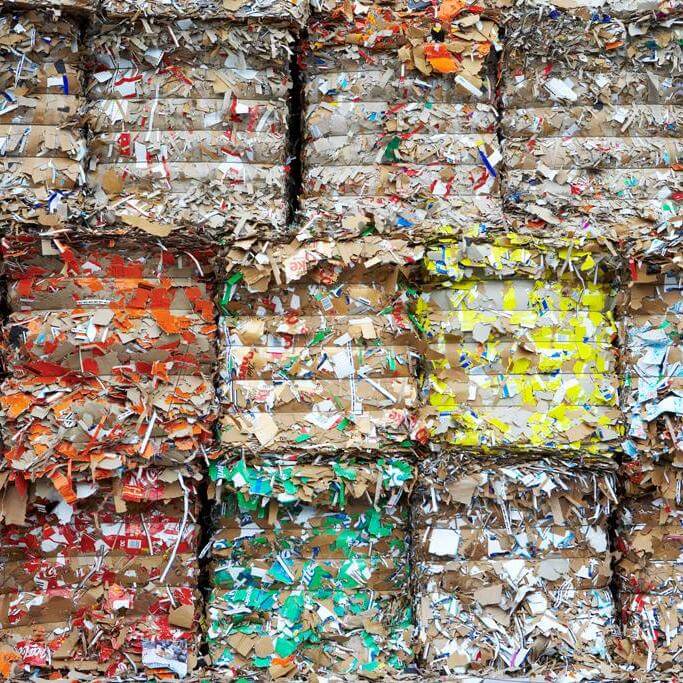 Visy Recycled Paper Bales