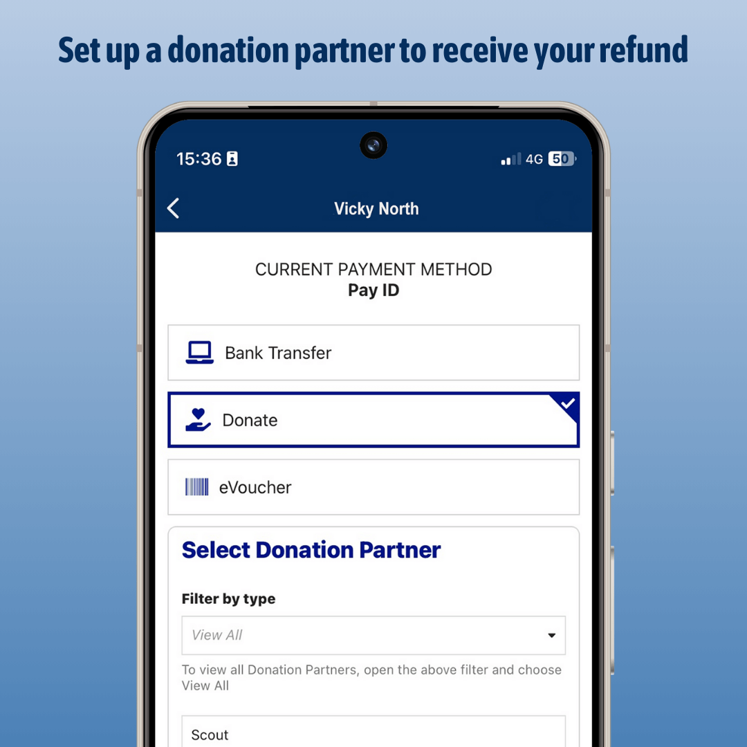CDS Vic North App Donation Partner