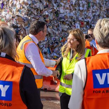 Fiona Geminder and Dan Andrews